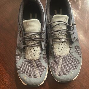On Running Gray Athletic Shoes with Cushioned Midsole